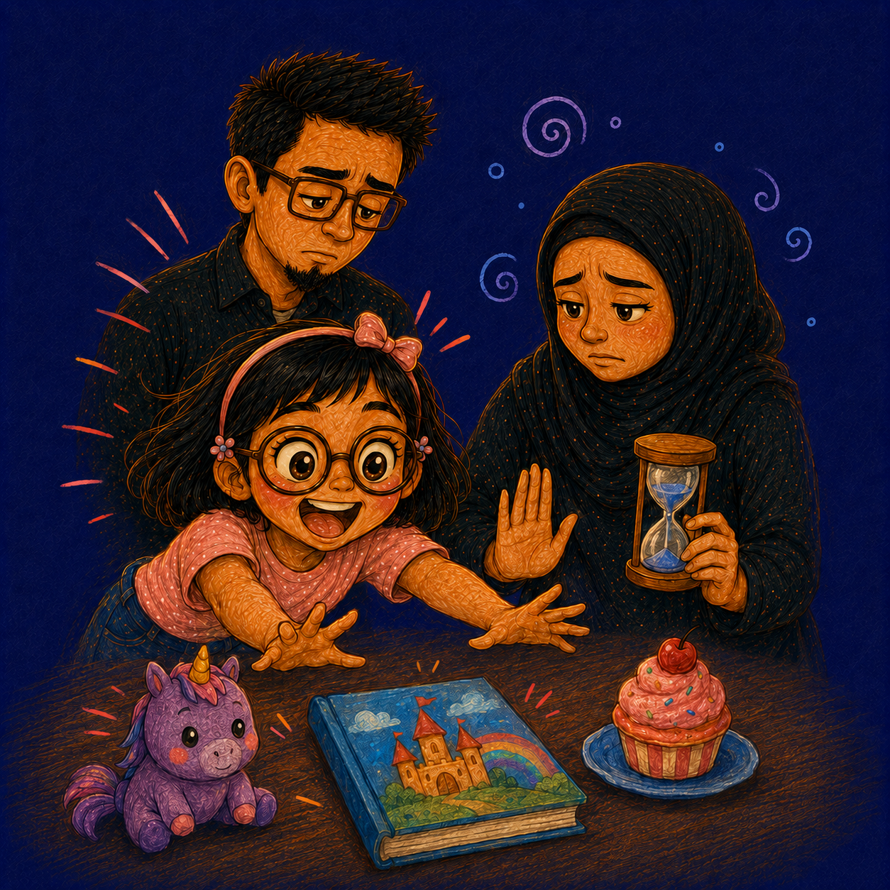 anak ingin semuanya saat itu juga